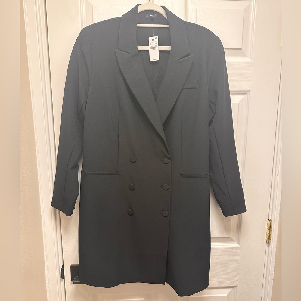 Perfect blazer dress, express, XL, black